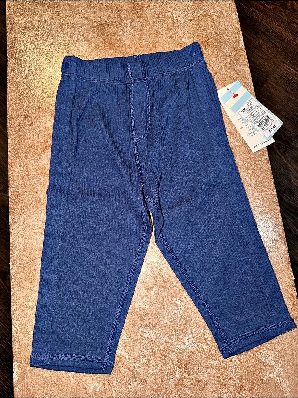 Cat & Jack Baby Adaptive Pants Boys Blue Pants Size 12m